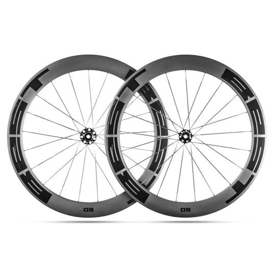 Scribe Best Sport 60 Carbon Wheelset – lightweight 1,578g aero carbon wheels with 60mm rims and ceramic bearings for maximum speed and stiffness.
