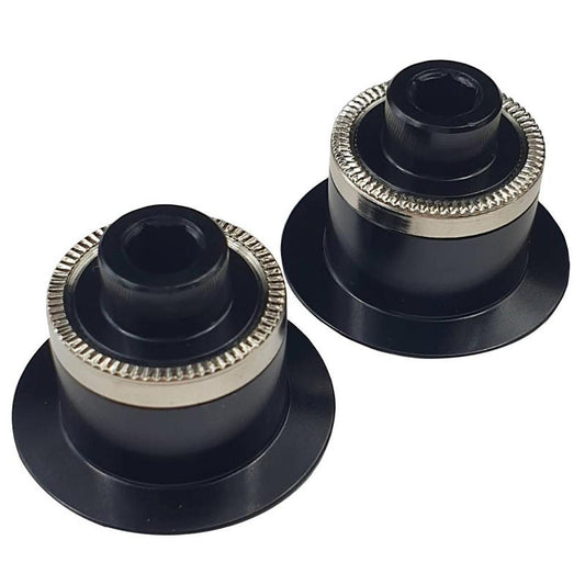 Rear QR Adapters for Scribe 365-D and Duty-D wheels — precision quick-release hub adapters.